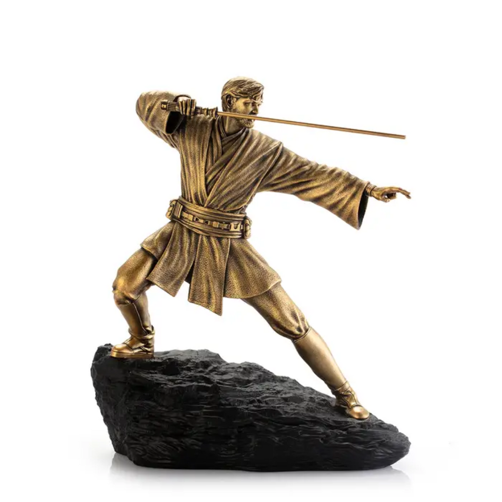 Royal Selangor Star Wars (Limited Edition) ** Gilt Obi-Wan Kenobi Figurine (LE)