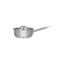 CHEF INOX ELITE SAUTE PAN w/LID 18/10 200x80mm