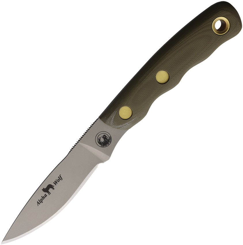 Knives Of Alaska Alpha Wolfe S30V G10 OD