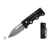 Orange SOG KIKU LTE XR LOCK folding pocket knife