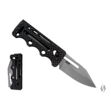 Orange SOG KIKU LTE XR LOCK folding pocket knife