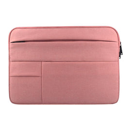 Portable Oxford Cloth Laptop Bag For 12 Macbook And Tablets - Pink