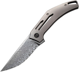 We Knife Co Ltd Speedliner Linerlock Damascus