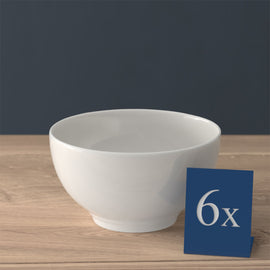 Villeroy and Boch Twist White Bowl 6pc. EC