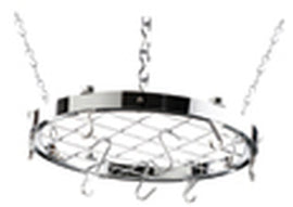 HAHN CHROME RND CEILING RACK