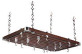 HAHN ESPRESSO WD LGE RECT CEILING RACK
