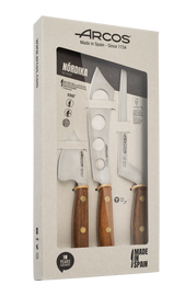 Arcos Nordika Juego C.  3 Piece Cheese K. Set