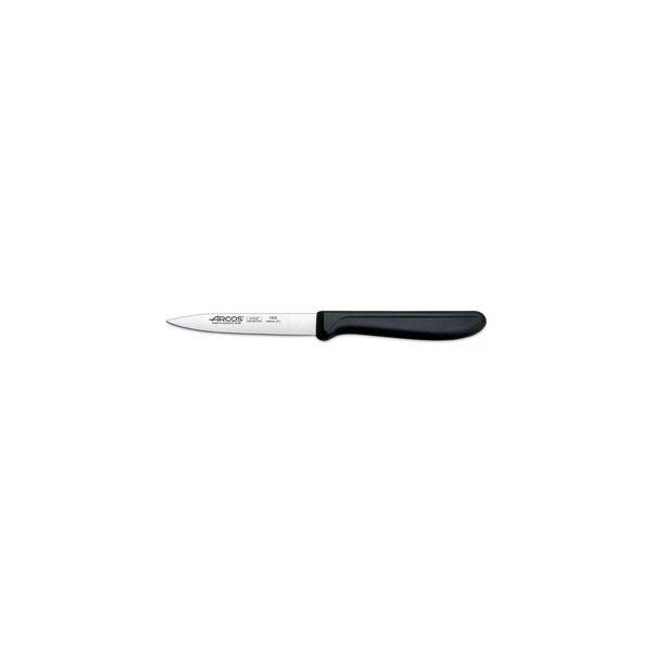ARCOS GENOVA PARING KNIFE BLACK HANDLE-100mm