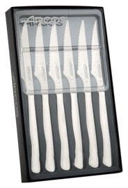 Arcos CUCHILLOS DE MESA 6 Piece Steak Set 3755