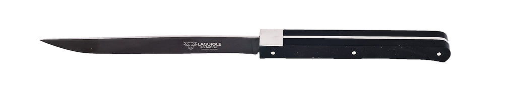 Laguiole En Aubrac 6 Steak Knives Cubique Titanium Blade | King of Knives