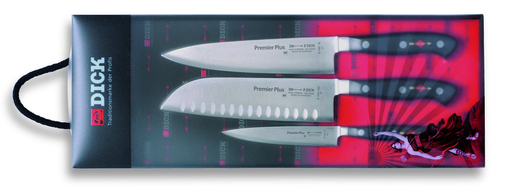 F.DICK PREMIER EURASIA GIFT SET FORGED KNIFE SET, 3PCS