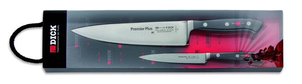F.DICK PREMIER PLUS GIFT SET FORGED KNIFE SET, 2PCS
