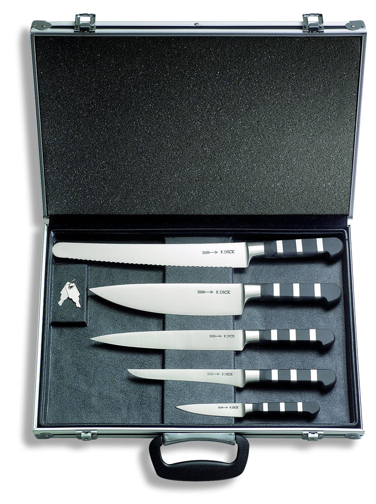 F.DICK 1905 Series Chef's Set Magnetic Case 5 Pieces