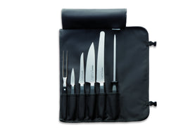 Trade Knife - F Dick ActiveCut Textile Roll Bag Knives Set 6 pcs | King of Knives