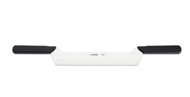 Giesser Cheese knife, scalloped edge, black