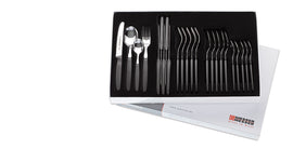 Giesser Cutlery set, 24, pcs., black