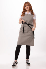 Chef Works Portland Bib Apron- Black