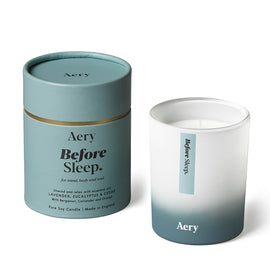 Aery Living Aromatherapy 200g Soy Candle Before Sleep Lavender Eucalyptus Cedar | Candles & Diffusers | King of Knives