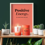 Aery Living Aromatherapy 200g Soy Candle Positive Energy Fine Grapefruit Vetiver Mint | Candles & Diffusers | King of Knives