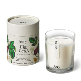 Aery Living Botanical 200g Soy Candle Fig Leaf Black Fig Vetiver | Candles & Diffusers | King of Knives