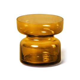 Aery Living Copenhagen Candle Holder Amber | Candles & Diffusers | King of Knives