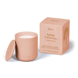Aery Living Fernweh 280g Candle with Lid Aztec Tuberose Peach Almond Milk Tuberose | Candles & Diffusers | King of Knives