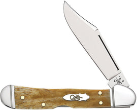 Case Cutlery Mini Copperlock Antique Bone