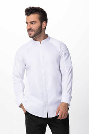 Chef Works Mens Tulum Chef Jacket- Grey