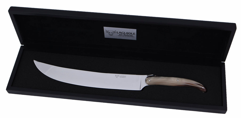 Laguiole En Aubrac Champagne Sabre 27.5cm - Buffalo Horn