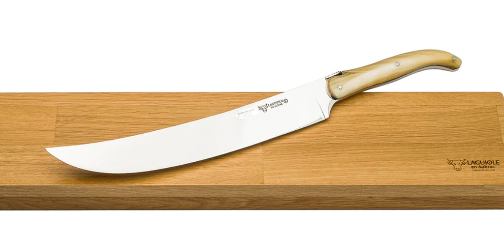 Laguiole En Aubrac Champagne Sabre 27.5cm - Solid Horn