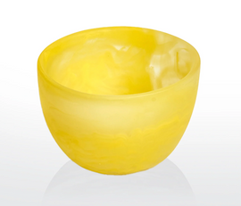 Nashi Everyday Small Deep Bowl - Yellow Swirl