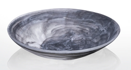 Nashi Everyday Large Bowl - Black Swirl