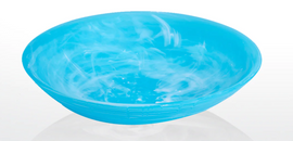 Nashi Everyday Medium Bowl - Aqua Swirl