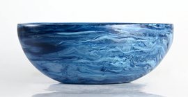 Nashi Classic Wave Bowl Medium - Denim Swirl