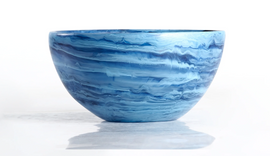 Nashi Classic Wave Bowl Small - Denim Swirl