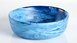 Nashi Signature Round Bowl Small - Denim Swirl