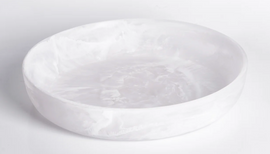 Nashi Signature Round Platter Small - White Bowl