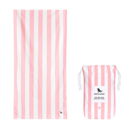 Dock & Bay Beach Towel Cabana Light Collection L - Malibu Pink