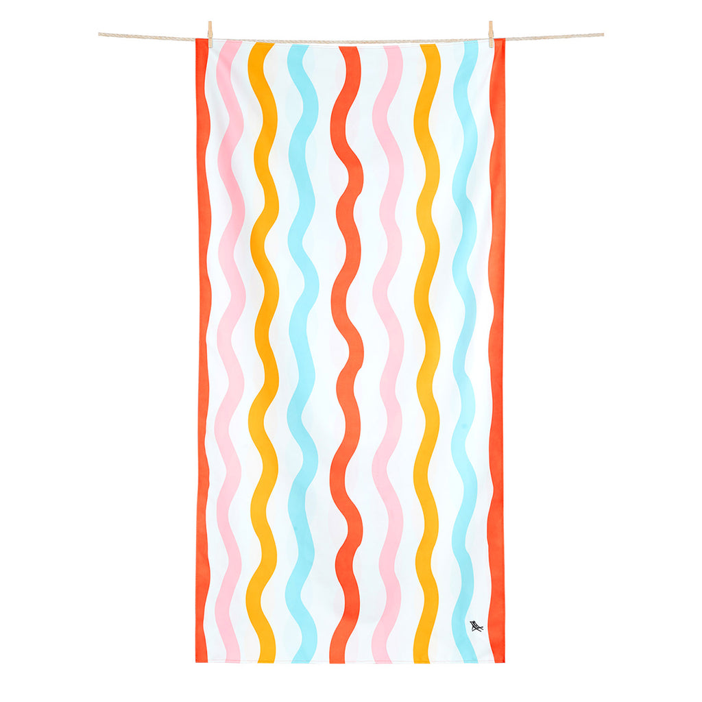 Dock & Bay Beach Towel Kids Collection M - Squiggly