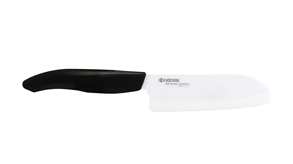 Kyocera Medium Santoku Knife 11.5cm Blade - Black