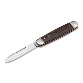BOKER Cattle Knife Curly Birch Folding Knife BO110910