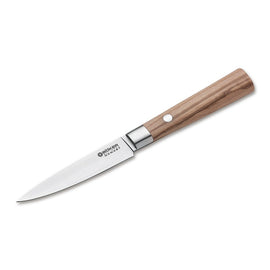 BOKER Damascus Olivewood 10 CM Paring Knife