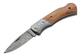 MAGNUM BY BOKER Damascus Mistress Folding Knife