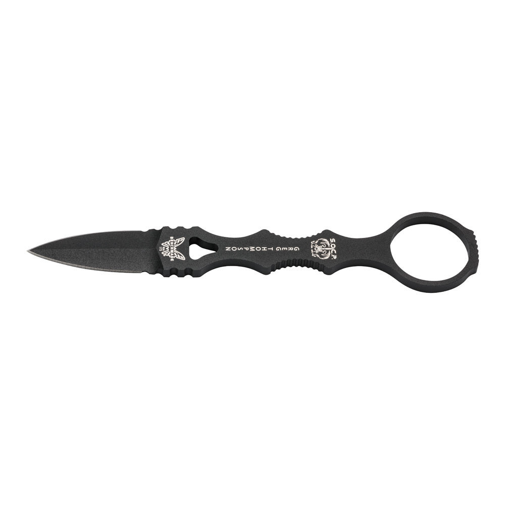 BENCHMADE 173BK THOMPSON MINI SOCP Fixed Blade w/Sheath