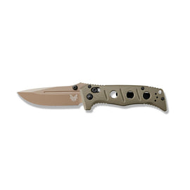 Benchmade 273FE-2 Mini Adamas Knife | CPM-CruWear Flat Earth