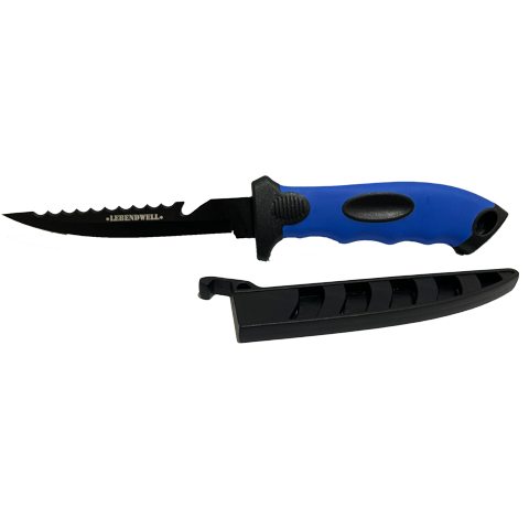 Lebendwell Vaal Fillet Black Bade Blue Handle 5 Inch | King Of Knives Australia