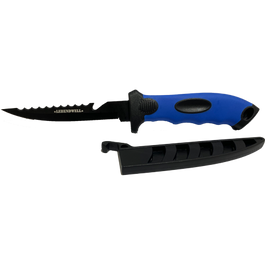 Lebendwell Vaal Fillet Black Bade Blue Handle  5 Inch | King Of Knives Australia