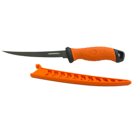 Lebendwell Sokoto Fillet Knife - 7 inch - Orange | King Of Knives Australia
