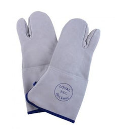 Leather 3 Finger Gloves - 36cm