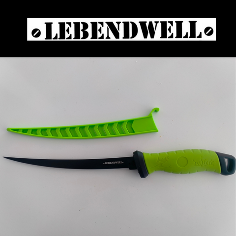 Lebendwell Sokoto Fillet Knife 9 inch Green | King Of Knives Australia